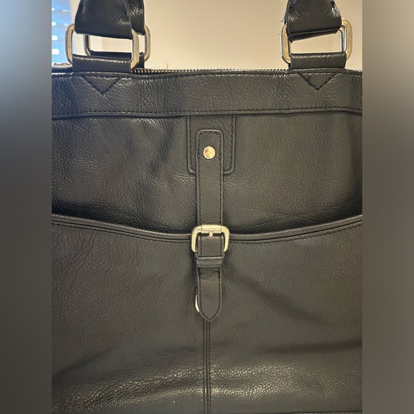 Danier leather - briefcase style purse - Picture 2 of 4